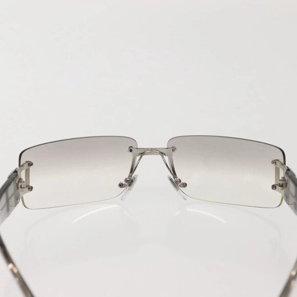 BVLGARI Sunglasses plastic Silver Auth am9072 main image 10